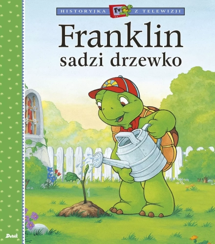 Historyjka z telewizji. Franklin sadzi drzewko