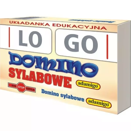 Domino sylabowe. Układanka edukacyjna