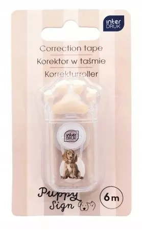 INTERDRUK KOREKTOR W TAŚMIE PUPPY 6m korektor dla dziewczynki