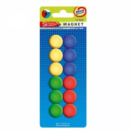 Magnesy, średnica 22 mm