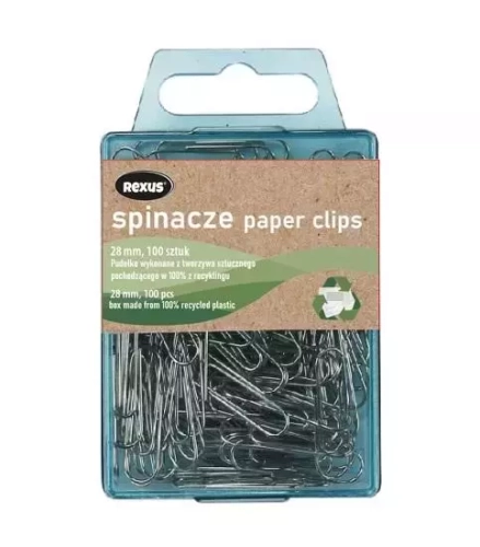 Spinacze biurowe 100szt