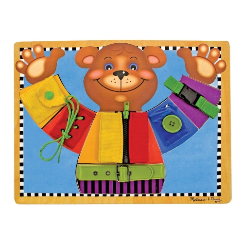 Melissa and Doug - Tablica motoryczna Ubierz misia