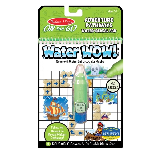 Kolorowanka wodna Malowanka "znajdź drogę - przygoda" - WaterWow