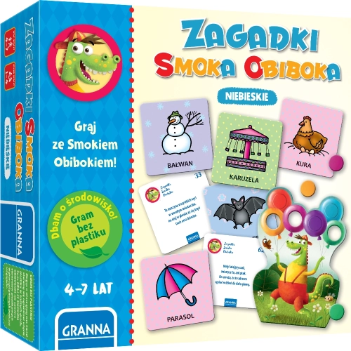 Zagadki Smoka Obiboka, niebieskie