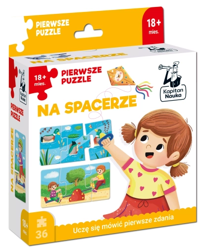 Pierwsze puzzle. Na spacerze