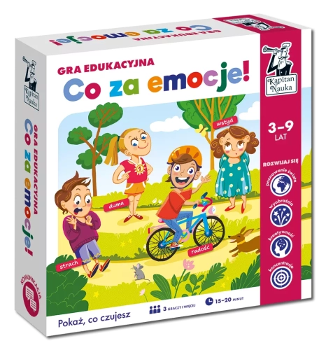 Gra edukacyjna. Co za emocje!