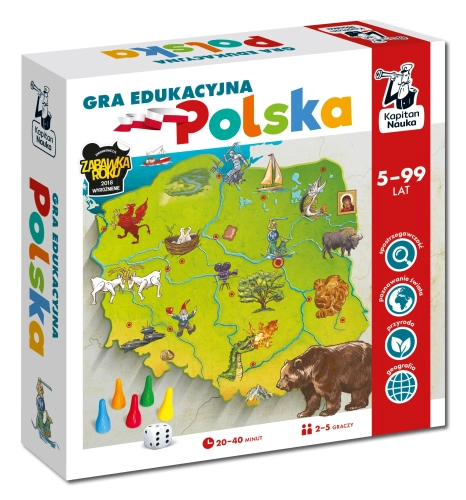Gra edukacyjna. Polska