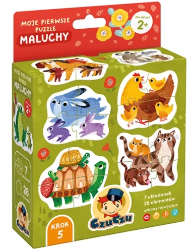 CzuCzu. Moje pierwsze puzzle. Maluchy 2+