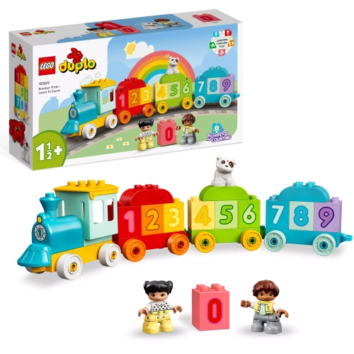 LEGO DUPLO Pociąg z cyferkami - nauka liczenia 10954