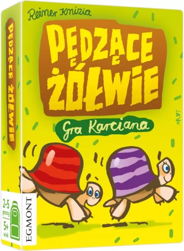 Pędzące żółwie. Gra karciana