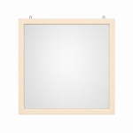 Lustro logopedyczne 60x60cm wiszące rama 5cm