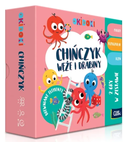 Okidoki. Chińczyk. Węże i drabiny