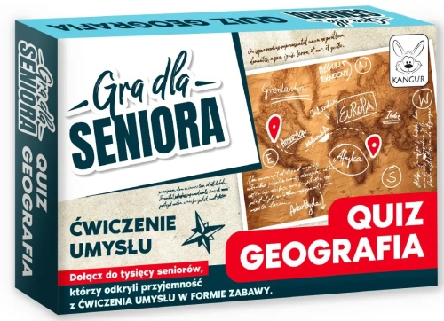 Gra dla Seniora. Quiz geografia