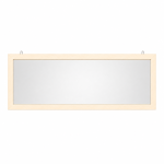 Lustro logopedyczne 130x40cm wiszące rama 5cm