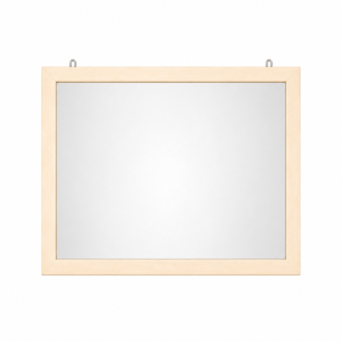 Lustro logopedyczne 60x50cm wiszące rama 5cm
