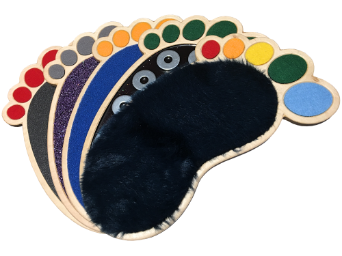 Sensoryczna ścieżka terapeutyczna stopy - Sensory Feet 1 3