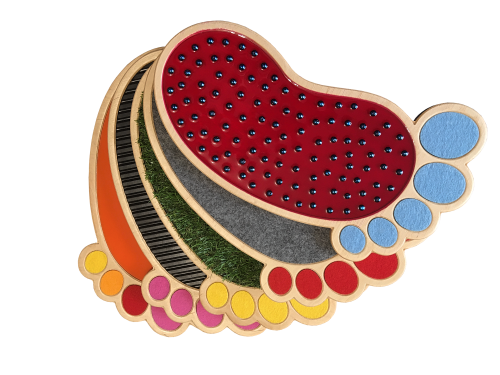 Sensoryczna ścieżka terapeutyczna stopy - Sensory Feet 1 4