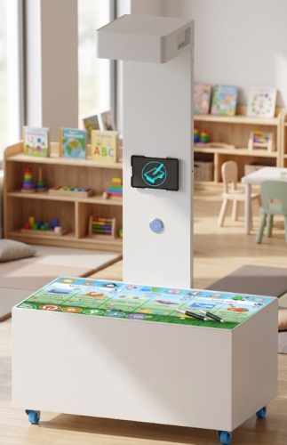 Multimedialna piaskownica rozszerzonej rzeczywistości i stół interaktywny SmartBox 2w1 11