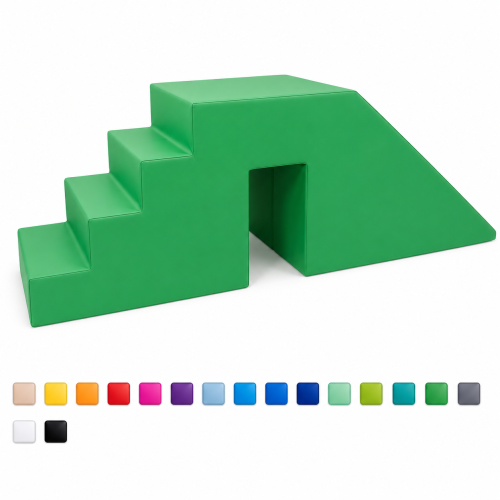 Schody ze zjeżdżalnią do basenu ekoskóra 60 cm.png