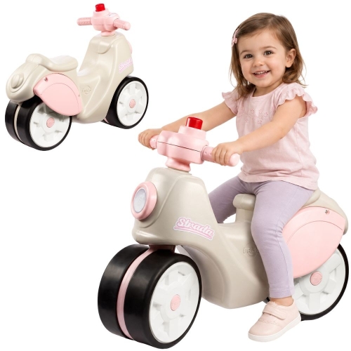 FALK  Jeździk Scooter Strada Retro Dla Dziewczynki Ciche Opony od 1 Roku
