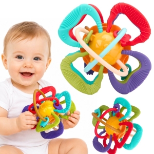 WOOPIE BABY Piłka Sensoryczna Gryzak dla Niemowląt