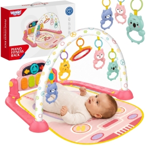WOOPIE BABY Mata Edukacyjna Interaktywna Pianinko dla Niemowląt 3w1