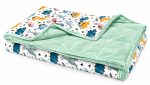 Miętowy kocyk z dinozaurami.png
