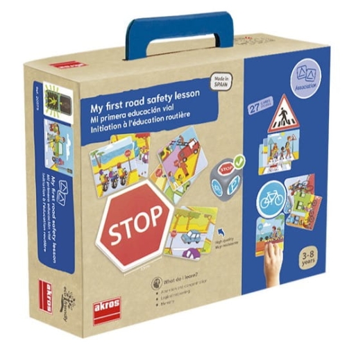 Moja pierwsza lekcja bezpieczeństwa drogowego