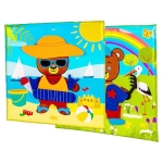 Misiowe pory roku - dwie układanki -wiosna/lato