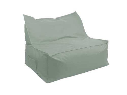 NC587 Kanapa pufa z oparciem grey bok.png