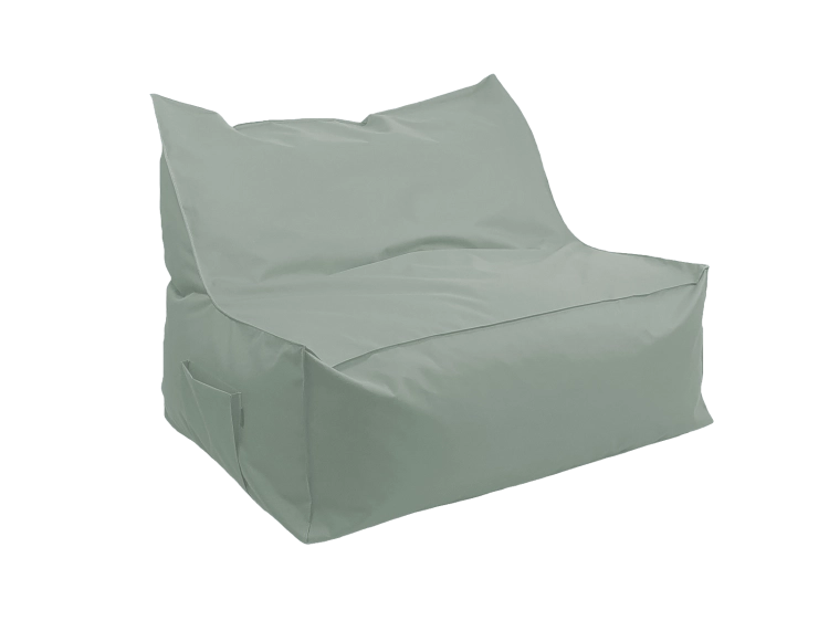 NC587 Kanapa pufa z oparciem grey bok.png