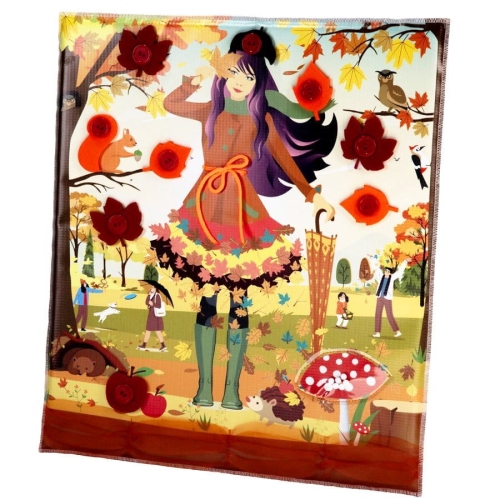 Sensoryczne guzikowe pory roku - Jesień